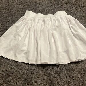 alo yoga white skirt
